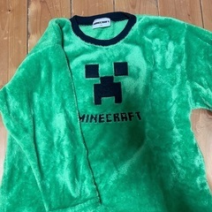 マイクラ　モコモコパジャマ　130