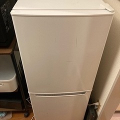 106リットル 2ドア冷蔵庫 グラシア WHの画像