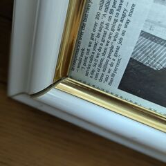 大～きなガラスの額！ちょっと難ありですが、ラッセンが入っていたものですの画像