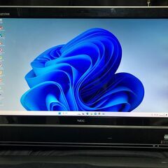 NEC VALUESTAR VN370/JS6B（PC-VN370JS6B）・大画面21.5型ワイド液晶TVとしての利用もOK・Dual-Core-Cel B830・メモリー8GB・ストレージ1TB・3波TVチューナー搭載で留守録対応・Win8とWin11のデュアルブート設定済・Microsoft Officeもインストール済で即使用可の画像