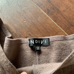 INDIVI     カットソー　　38サイズの画像
