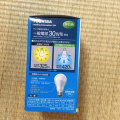 【新品】TOSHIBA　LED　電球の画像