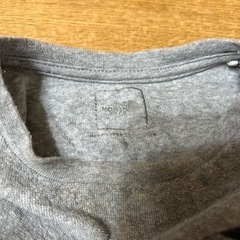 ノースフェイス　グレー　タオル地　Tシャツ　80の画像
