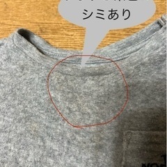 ノースフェイス　グレー　タオル地　Tシャツ　80の画像