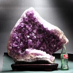 22.1㎏　H45㎝　アメジストクラスター　紫水晶　アメシスト　...