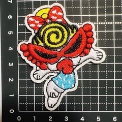 ⑥ HYSTERIC MINI ヒスミニ アイロン刺繍ワッペン　...