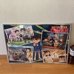 パズル完成品　名探偵コナン1000ピース　額付きの画像