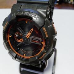 腕時計 CASIO G-SHOCK 黒☓オレンジの画像