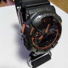 腕時計 CASIO G-SHOCK 黒☓オレンジの画像