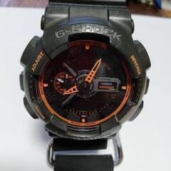 腕時計 CASIO G-SHOCK 黒☓オレンジ