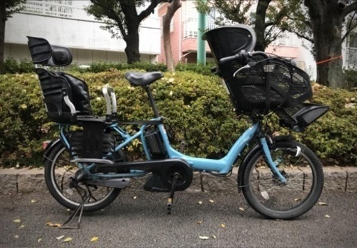YAMAHA PAS Kiss mini 電動自転車　子ども2人乗せ　中古品