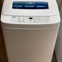 送料・設置込み可　洗濯機　4.2kg Haier 2020年