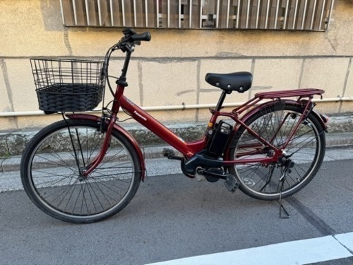 パナソニック 電動自転車 ティモA 16Ah マチュアレッド 2022年モデル 26インチ 内装3段変速