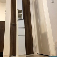 洗面所隙間収納棚　【差し上げます】の画像