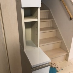 洗面所隙間収納棚　【差し上げます】の画像