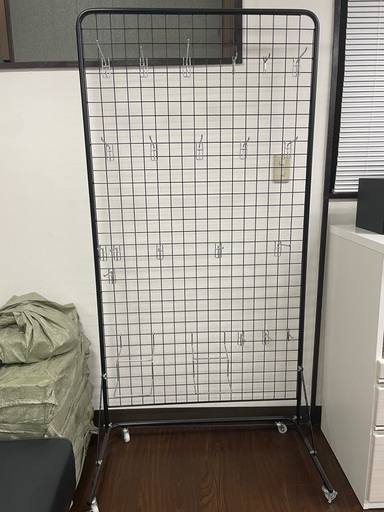 ワイヤーネットスタンド　中古　引取限定