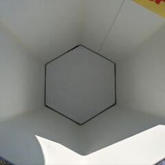 レトロ★蓋付き六角形BOXの画像