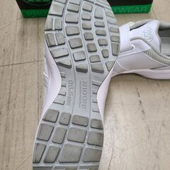 J4199　値下げしました！　ミドリ安全　プロスニーカー　メンズシューズ　PF-115　ホワイト　26.5cm　　【リユースのサカイ柏店】の画像