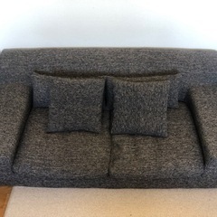 ソファー　グレー　ロウヤ　2人掛け　おしゃれの画像