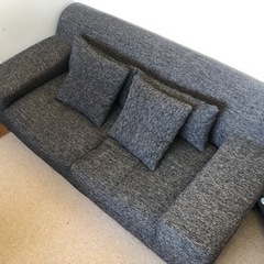 ソファー　グレー　ロウヤ　2人掛け　おしゃれ