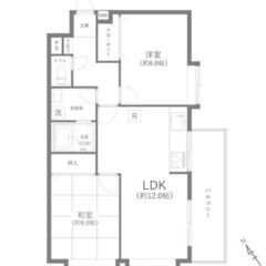 🌼リフォーム済2LDK！南東角部屋につき陽当り・眺望良好！住環境...