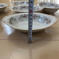 食器　カレー皿　レトロ　6枚セットの画像