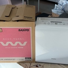 サンヨー気化式加湿器 CFK-VW500Aの画像