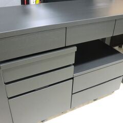 デスク＆キャビネット3点セット