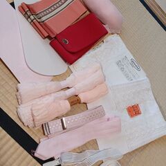 振り袖用着付け小物セット　未使用+中古美品　S ～Mの画像
