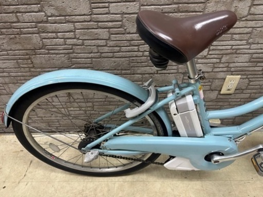 クリスマスSALE?東京23区配達無料?? 新基準 ブリヂストン デリーシェ　6.6Ah リチウム 電動自転車 中古 1505