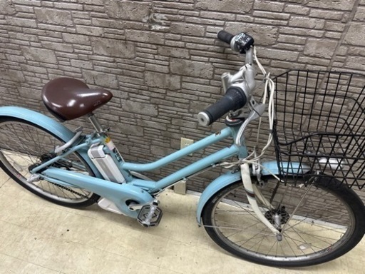 クリスマスSALE?東京23区配達無料?? 新基準 ブリヂストン デリーシェ　6.6Ah リチウム 電動自転車 中古 1505