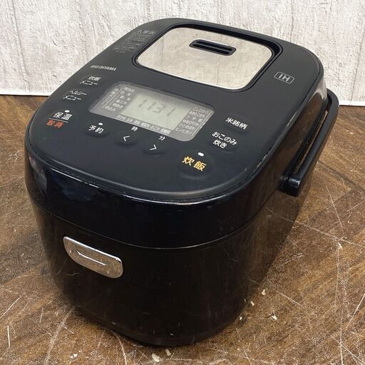 2020年製 IRIS OHYAMA/アイリスオーヤマ 3合炊き IHジャー炊飯器 RC-IK-30-B 動作確認済 菊E