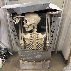 ガイコツ 置物 ハロウィン お化け屋敷 オブジェ