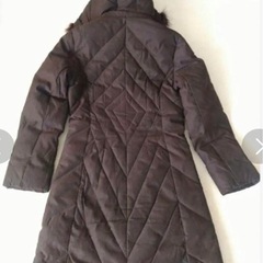 ダウンコート  RW&CO ダークブラウン　の画像