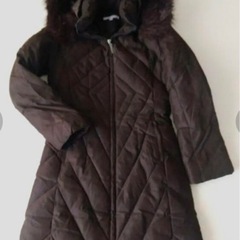 ダウンコート  RW&CO ダークブラウン　の画像