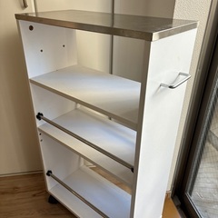 キャスター付き 棚(本棚)