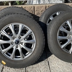 スタッドレスタイヤアルミ付き　205/65/16の画像