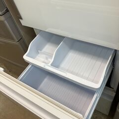 設置送料込！SHARP 冷蔵庫 SJ-GE35G-W 2021年製 どっちもドア シャープ SHARP 冷蔵庫 SJ-GE35G 2021年製 高年式 大容量 ファミリー