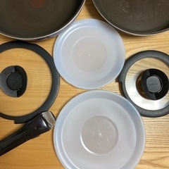 取手の取れるティファール　9点セット(ガス便　火専用)の画像