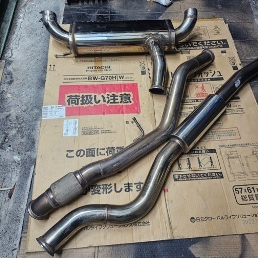VRSF　マフラー　F36 435i　触媒後マフラーキット　4シリーズ　グランクーペ　N55B30A　BMW　社外マフラー　N55エン