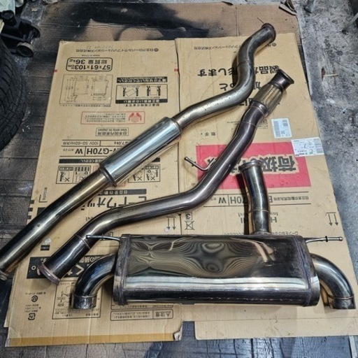 VRSF　マフラー　F36 435i　触媒後マフラーキット　4シリーズ　グランクーペ　N55B30A　BMW　社外マフラー　N55エン