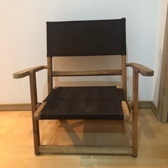 【新品】ニトリ　木製折りたたみチェア
