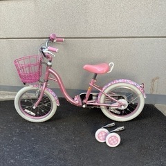 子供用自転車　mezzo piano 補助輪付きの画像
