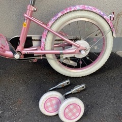 子供用自転車　mezzo piano 補助輪付きの画像