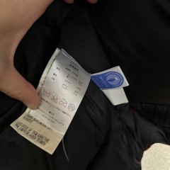 カナダグース　ダウンベスト　Ｓ　レッド　の画像