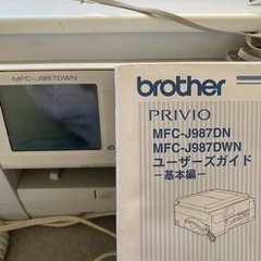 すぐ使用可！brother 電話　FAX 複合機の画像