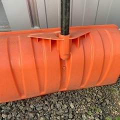 【雪かきスコップ】軽量プラスチック製・ワイドタイプ／冬の除雪作業に便利！の画像
