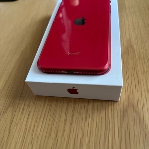 極美品 iPhone se2 64gb 2024 第2世代 バッテリー93% レッド 赤 箱あり