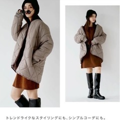 キルティングジャケット　新品の画像