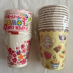《決まりました》差し上げます　割箸　ストロー　紙コップなどの画像